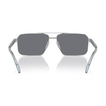 Prada Sonnenbrille PRA57S 1BC175 Silber/Dunkelgrau Unisex