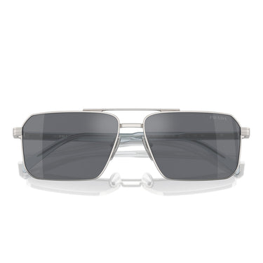 Prada Sonnenbrille PRA57S 1BC175 Silber/Dunkelgrau Unisex