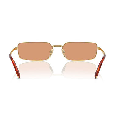 Prada Okulary Przeciwsłoneczne PRA60S 5AK07V Złoty/Pomarańczowy Damskie