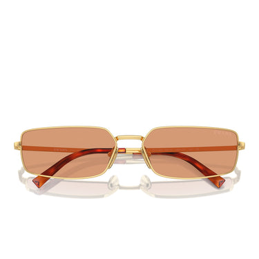 Prada Okulary Przeciwsłoneczne PRA60S 5AK07V Złoty/Pomarańczowy Damskie