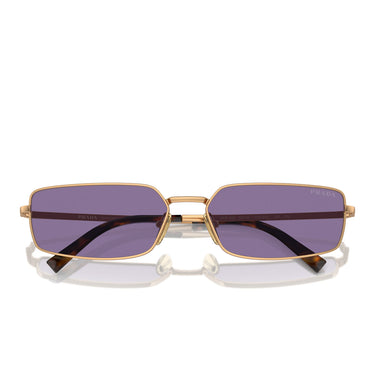 Prada Sonnenbrille PRA60S 7OE01O Messing/Lila Damen