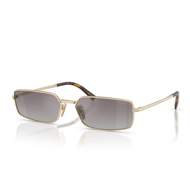 Prada Sonnenbrille PRA60S ZVN30C Blassgold/Blau Verblasst Silber Spiegel Damen 1