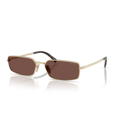 Prada Sonnenbrille PRA60S ZVN80T Blasses Gold Schokolade Schwarz Damen 3
