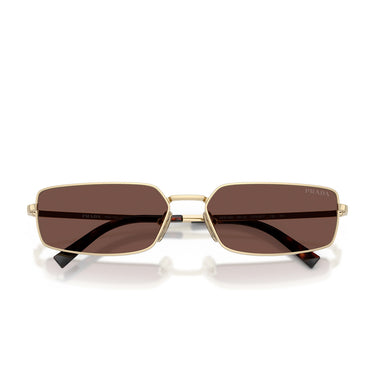 Prada Sonnenbrille PRA60S ZVN80T Blassgold Schokolade Schwarz Damen