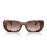 Prada Occhiali da Sole PRB05S 00K10S Caramello Tartarugato Marrone Sfumato Donna