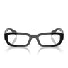 Prada Occhiali da Sole PRB06S 16K08N Nero/Trasparente con Filtro Luce Blu Donna