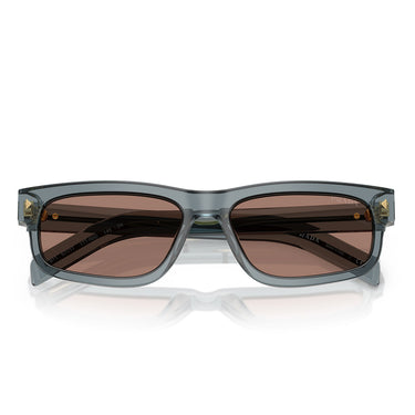 Prada Sonnenbrille PRB11S 17T05D Ozean Transparent/Braun Spiegel Unisex 5