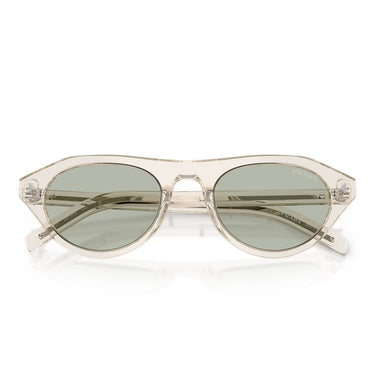 Prada Occhiali da Sole PRB15S 26P91B Bruma Trasparente/Grigio Vintage Giallo Donna