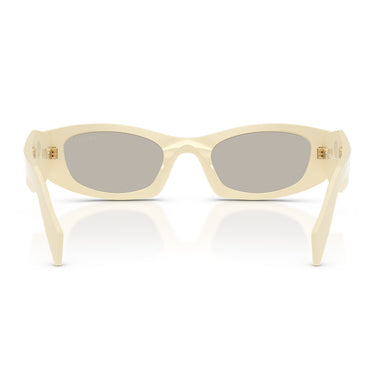 Prada Sonnenbrille PRB16S 21D5J2 Weiß Milch Hellbraun Damen 4