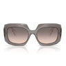 Prada Sonnenbrille PRB23S 20F70S Grau/Rosa Verlauf Grau Damen