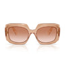 Prada Sonnenbrille PRB23S 28E50S Schokoladen Braun Verlauf Damen