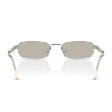 Prada Occhiali da Sole PRB54S 1BC30P Argento/Marrone Chiaro Unisex 3