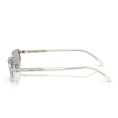 Prada Occhiali da Sole PRB54S 1BC30P Argento/Marrone Chiaro Unisex 2
