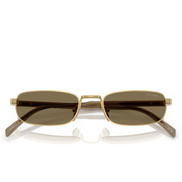 Prada Occhiali da Sole PRB54S 5AK90F Oro/Marrone Chiaro Unisex