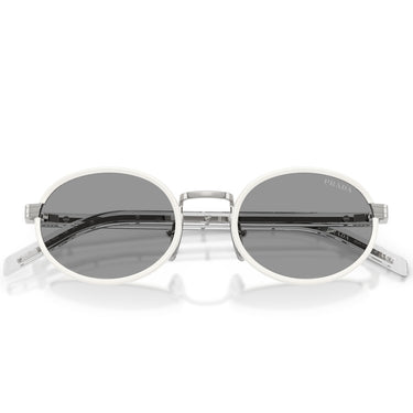 Prada Sonnenbrille PRB56S 23E50Q Weiß/Grau Damen 5