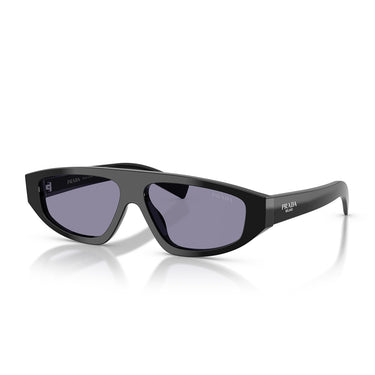 Prada Sonnenbrille PRC02S 16K50B Schwarz Violett Silber Spiegel Herren 2