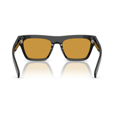 Prada Sonnenbrille PRC03S 16K50P Schwarz Dunkler Honig Herren  4