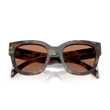 Prada Sonnenbrille PRC04S 22F90Q Wood Tortoise Braun Damen 5