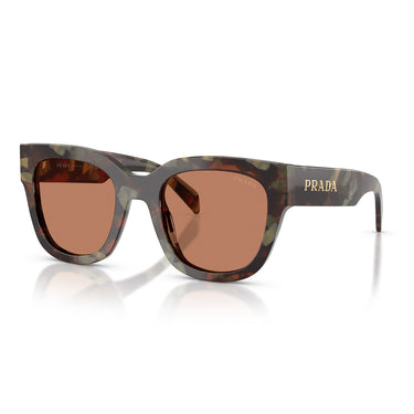 Prada Sonnenbrille PRC04S 22F90Q Wood Tortoise Braun Damen 2