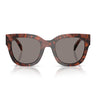 Prada Sonnenbrille PRC04S 23F80Q Amaranth Schildpatt Dunkelgrau Damen