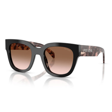 Prada Sonnenbrille PRC04S 28F90P Schwarz Braun Verlauf Damen 1