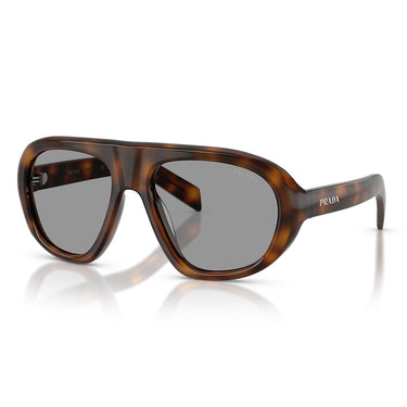 Prada Sonnenbrille PRC05S 20D50Q Junjper Schildpatt Grau Damen 2