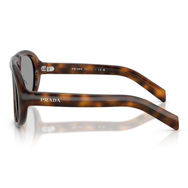 Prada Sonnenbrille PRC05S 20D50Q Junjper Schildpatt Grau Damen 3