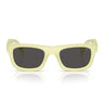Prada Sonnenbrille PRC06S 21G08Z Frosted Vanilla Dunkelgrau Damen