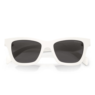 Prada Sonnenbrille PRC07S 17K08Z Weiß Talk Grau Dunkel Damen 5