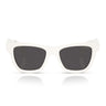 Prada Sonnenbrille PRC07S 17K08Z Weiß Talk Grau Dunkel Damen