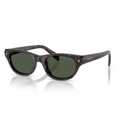 Prada Occhiali da Sole PRC08S 17N90V Marrone Verde Scuro Donna Polarizzati 2