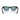 Prada Occhiali da Sole PRC09S 16K04D Nero/Verde Unisex Polarizzati