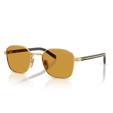 Prada Sonnenbrille PRC50S 5AK50P Gold/Dunkler Honig Herren 1