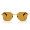 Prada Sonnenbrille PRC50S 5AK50P Gold/Dunkler Honig Herren