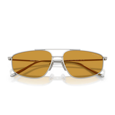 Prada Sonnenbrille PRC51S 1BC50P Silber Dunkler Honig Damen 5