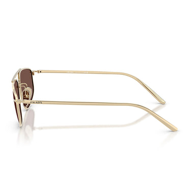 Prada Sonnenbrille PRC51S ZVN80T Blasses Gold Schokolade Schwarz Damen 3