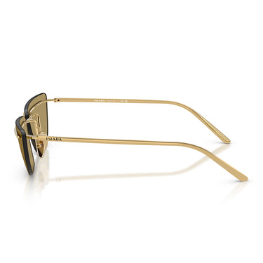 Prada Sonnenbrille PRC52S 5AK70G Gold Grün Olive Damen 3