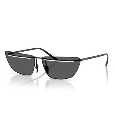 Prada Sonnenbrille PRC52S YC460T Schwarz Weiß Dunkelgrau Damen 1