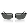 Prada Sonnenbrille PRC52S YC460T Schwarz Weiß Dunkelgrau Damen