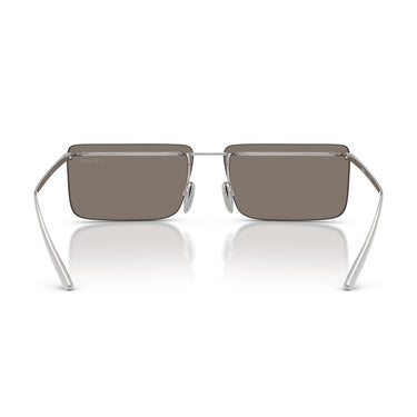 Prada Sonnenbrille PRC53S 1BC60N SilberHellgrau Verspiegelt Herren 4