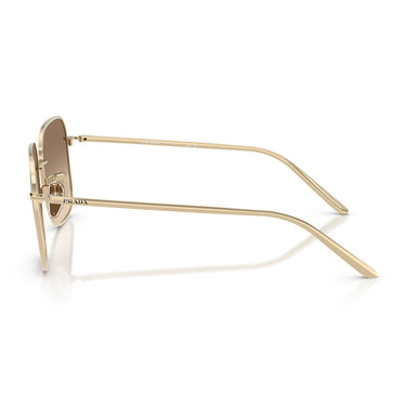 Prada Sonnenbrille PRC54SD ZVN50T Blasses Gold Braun Verlauf Damen 3