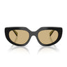 Prada Occhiali da Sole PRD02S 03K10R Nero/Giallo Donna