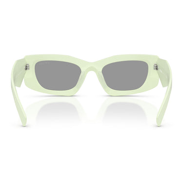 Prada Occhiali da Sole PRD03SD 05K50Q Verde Menta Opaco Grigio Donna  4