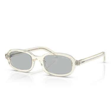 Prada Occhiali da Sole PRD06S 12X40W Champagne Trasparente/Grigio Chiaro Donna 1