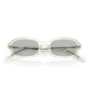 Prada Occhiali da Sole PRD06S 12X40W Champagne Trasparente/Grigio Chiaro Donna 4