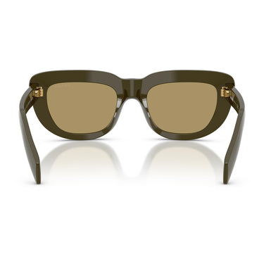Prada Occhiali da Sole PRD07S 26J70G Verde/Verde Oliva Donna 3