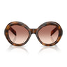 Prada Occhiali da Sole PRD08SU 20D70X Juniper Tartarugato/Marrone Chiaro Donna