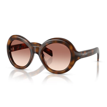 Prada Occhiali da Sole PRD08SU 20D70X Juniper Tartarugato/Marrone Chiaro Donna 1