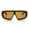 Prada Occhiali da Sole PRD10S 27I50P Cigar/Miele Scuro Uomo