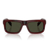 Prada Occhiali da Sole PRD11S 25J50X Melograno Tartarugato/Verde Scuro Uomo